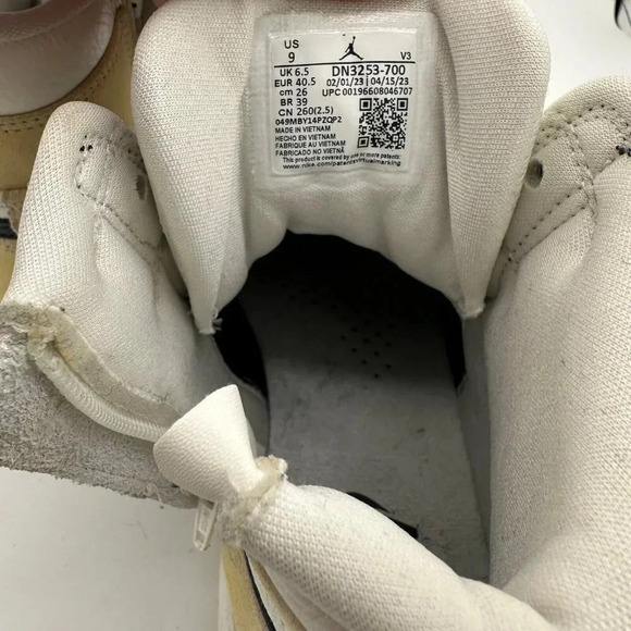 Size 9 - Air Jordan 1 Elevate High Atmosphere DN3253-700 lifestyle platform shoe - Picture 5 of 10